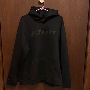 Klim Men's Black Logo Pullover Hoodie